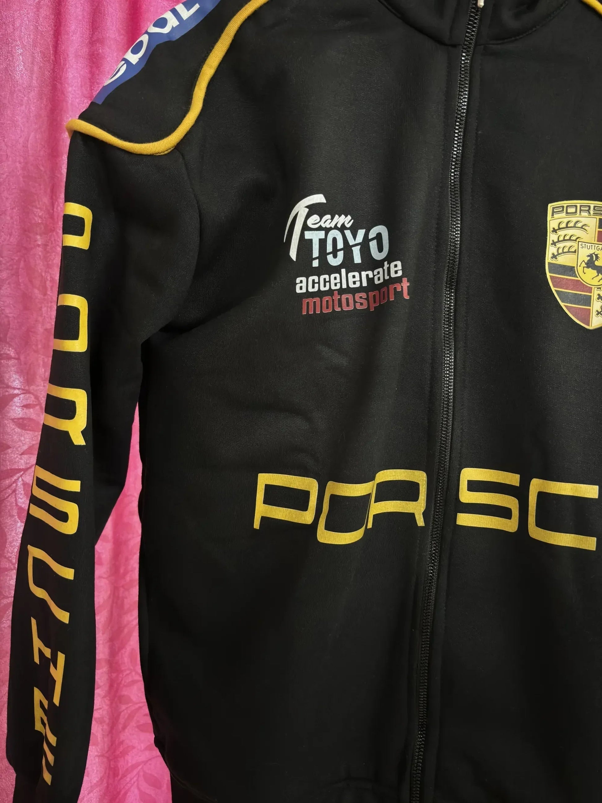 Premium Porsche Puffer Jacket Dynamic Black - Kezual
