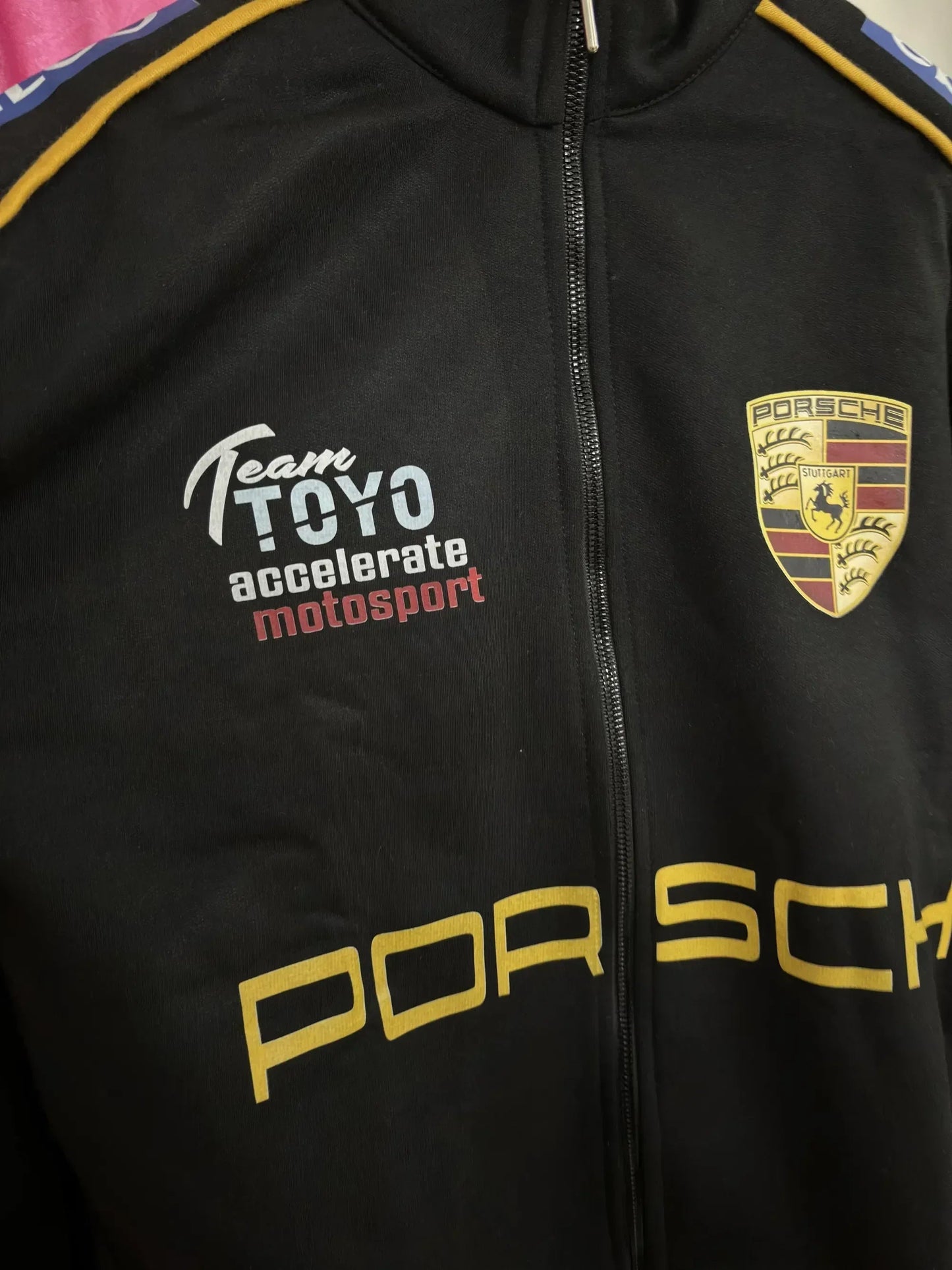 Premium Porsche Puffer Jacket Dynamic Black - Kezual