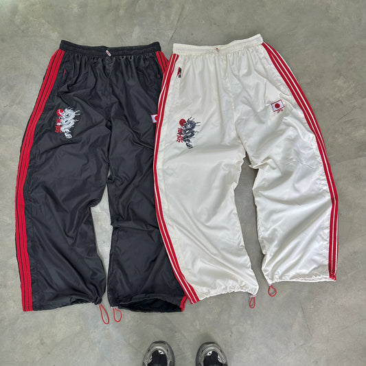 JPN Dragon Embroidered Unisex Trackpants | Kezual