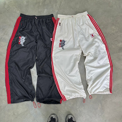 JPN Dragon Embroidered Unisex Trackpants | Kezual