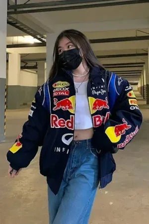 Red bull F1 Vintage Racing Womens' Jacket - Kezual
