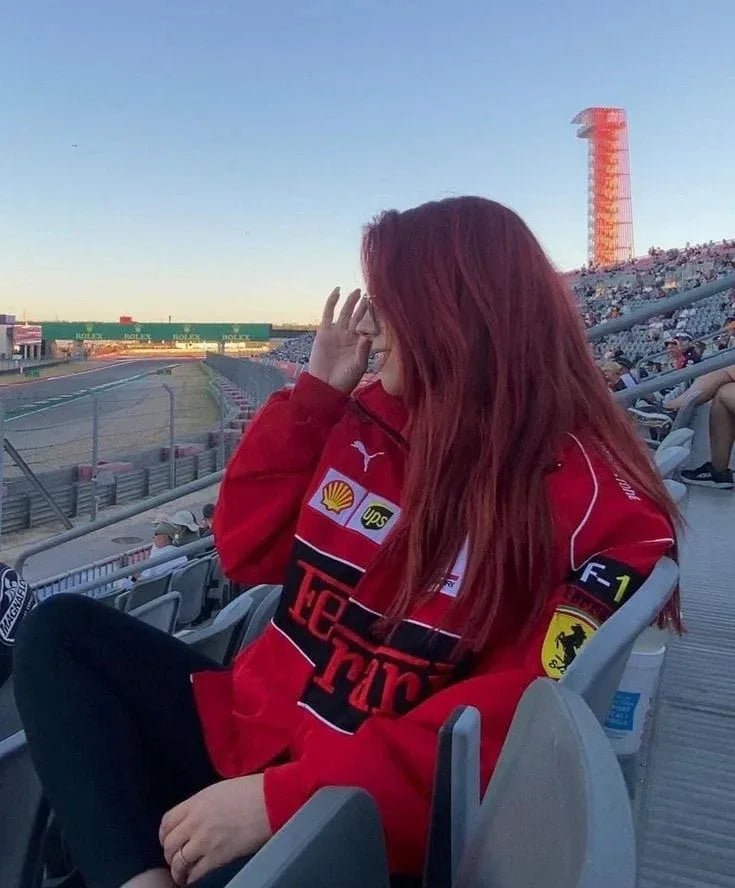 Red Ferrari F1 Womens' Jacket - Kezual