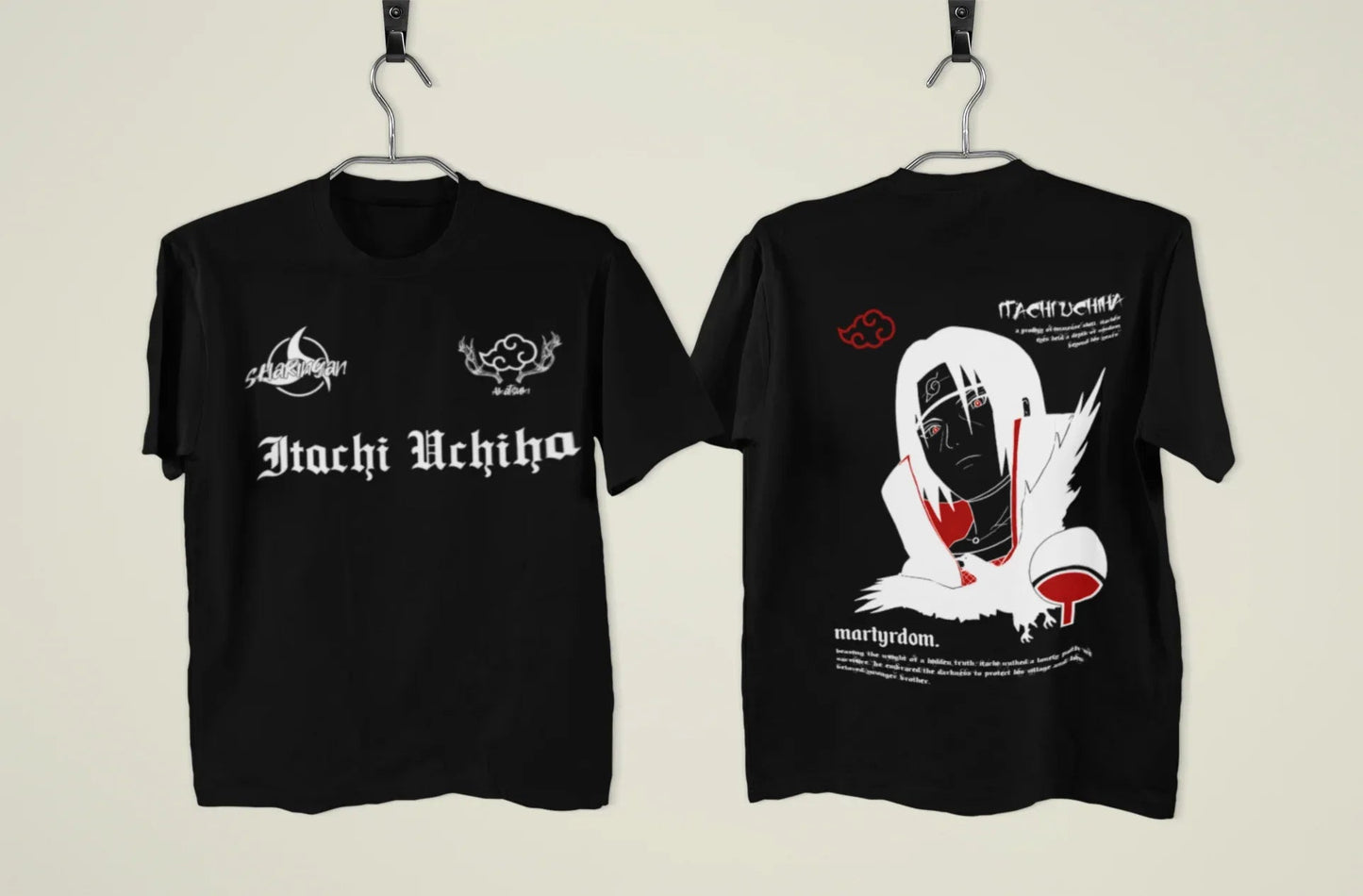 Shadow of the Leaf – Itachi Uchiha Oversized Tee - Kezual