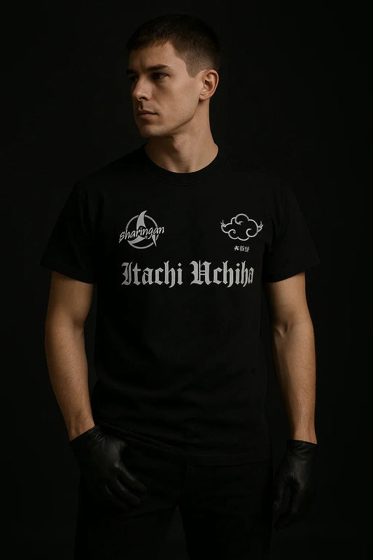 Shadow of the Leaf – Itachi Uchiha Oversized Tee - Kezual