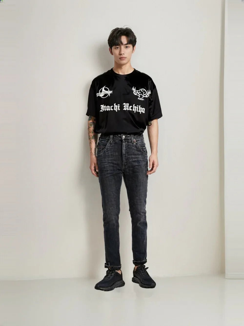 Shadow of the Leaf – Itachi Uchiha Oversized Tee - Kezual