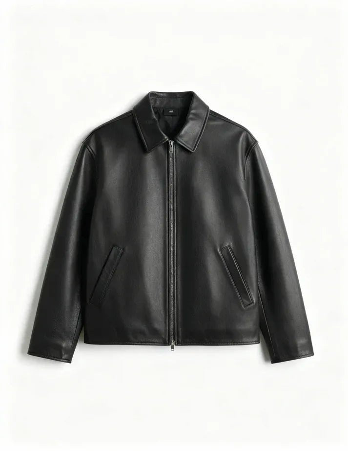 Shadowform Luxe Leather Jacket - Kezual