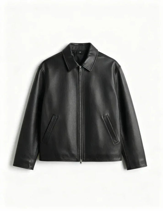 Shadowform Luxe Leather Jacket - Kezual