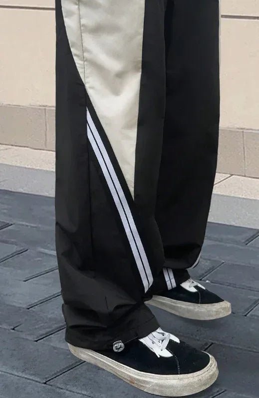 Urban Edge Unisex Patchwork Baggy Trackpants - Kezual