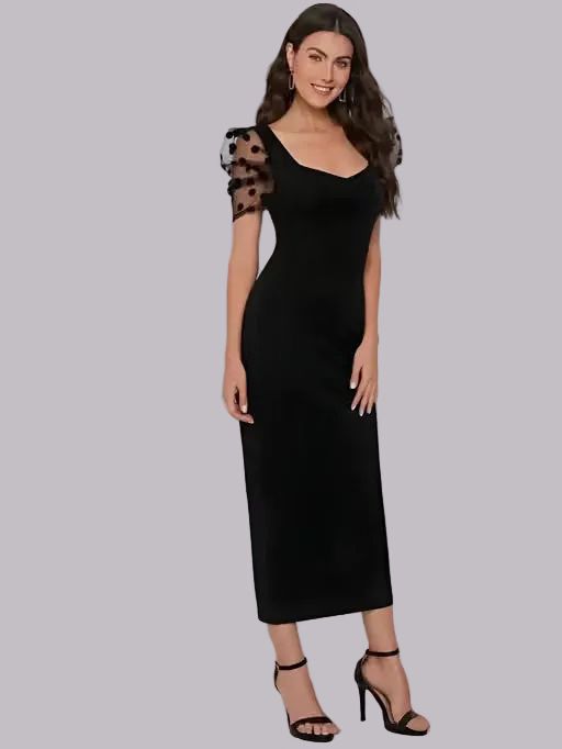 Black Bodycon Dress